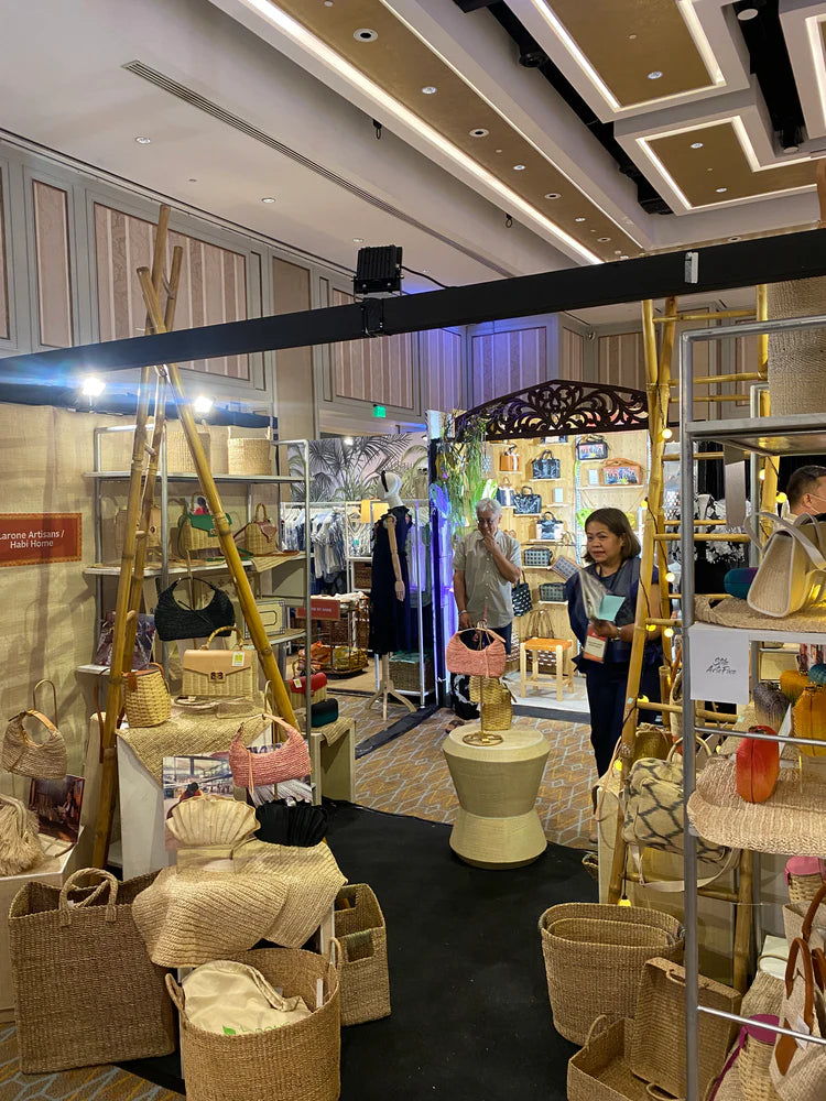 Habihome and Larone Artisans celebrate 40 years of Filipino craftsmanship, sustainability, and empowering local communities through handmade artistry.