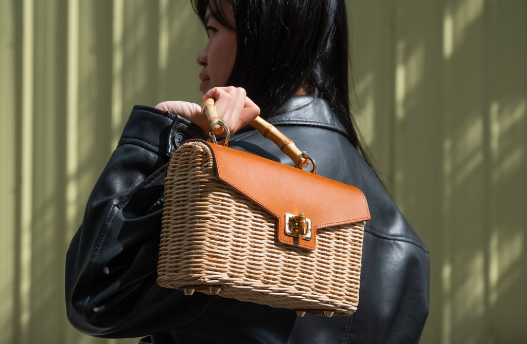 Grace Wicker Satchel