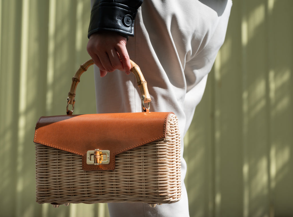 Grace Wicker Satchel