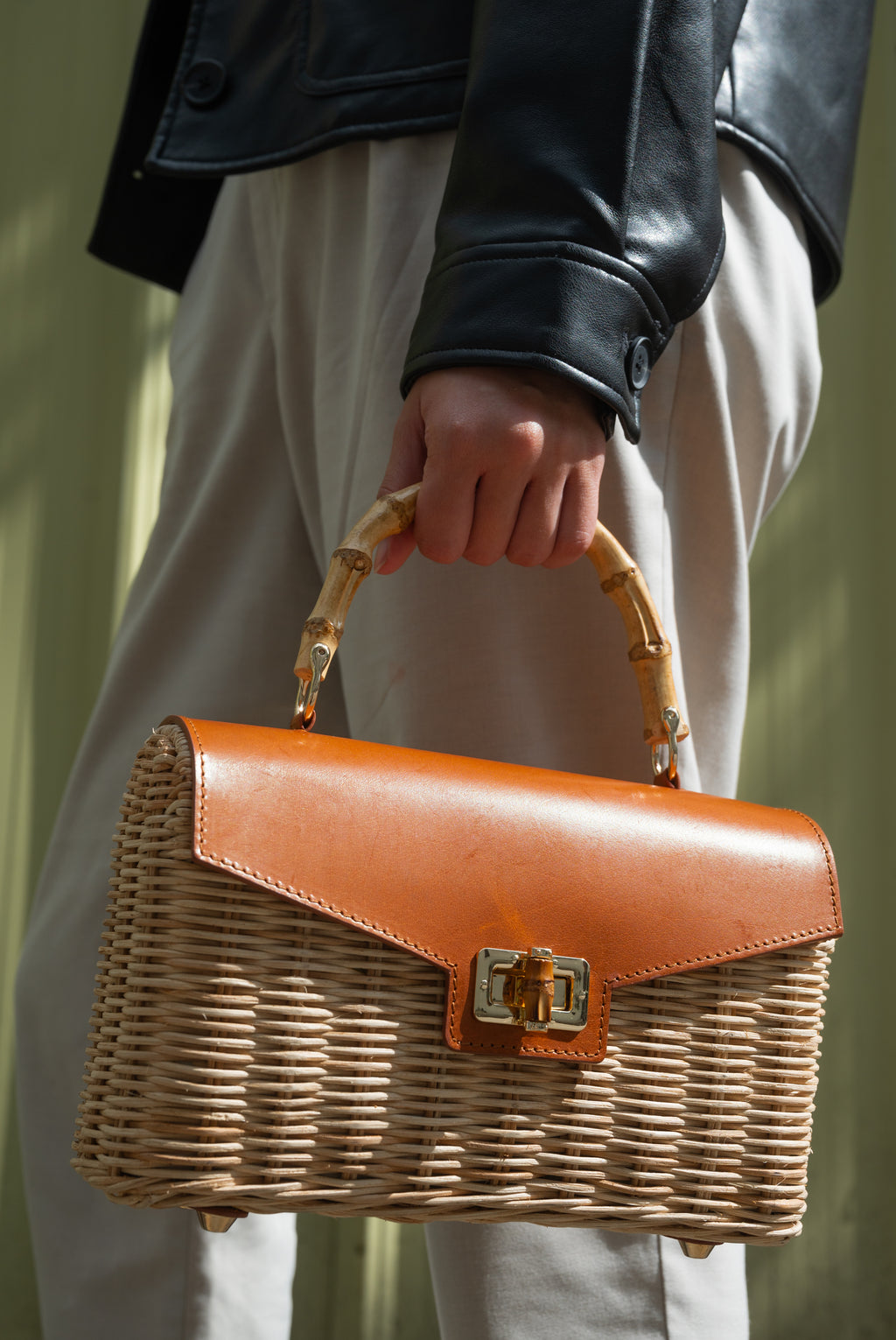 Grace Wicker Satchel