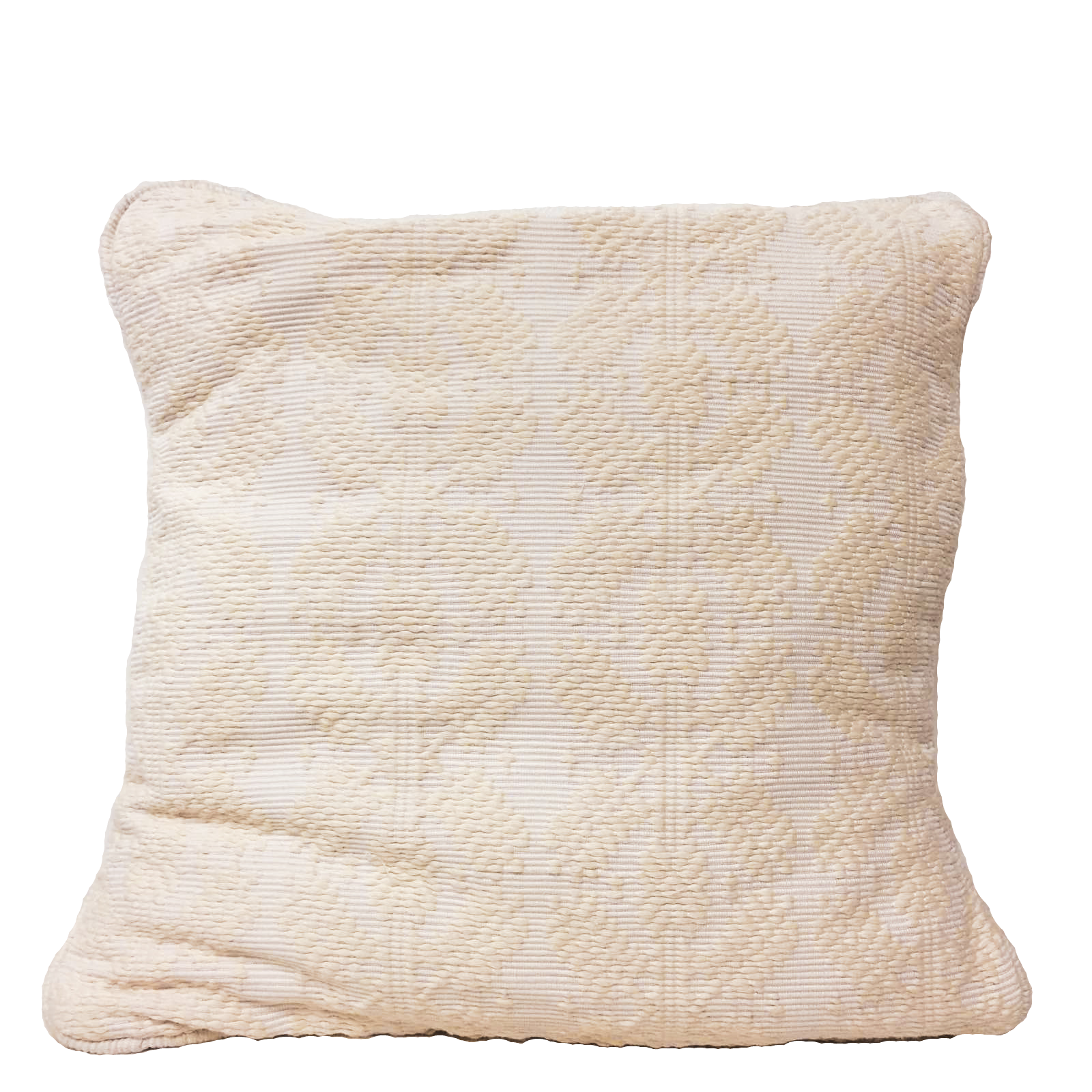 Dani Inabel Snow White Pillowcase, crafted from traditional handwoven Abel Iloco fabric from the Philippines, featuring intricate geometric patterns inspired by nature, like stars, rivers, flowers, and fruits. This culturally significant pillowcase, woven on a pedal loom by skilled Ilocano artisans, adds heritage and elegance to any living space. Perfect for contemporary homes, it honors the rich storytelling tradition of the Ilocos region.