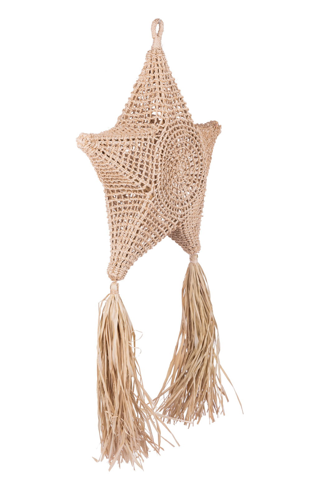 Handcrafted Noelle Medium Open Weave Parol, a Filipino Christmas lantern made from natural materials. Ideal for indoor and outdoor decoration, creating a warm, inviting glow for festive celebrations.